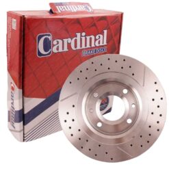 دیسک جلو پژو 405 شیار و سوراخ دار کاردینال